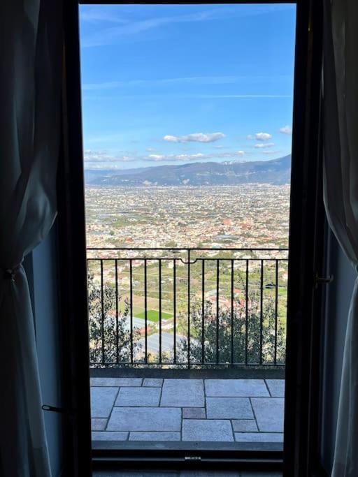 Casale Di Lusso Panoramico Villa Lettere Luaran gambar