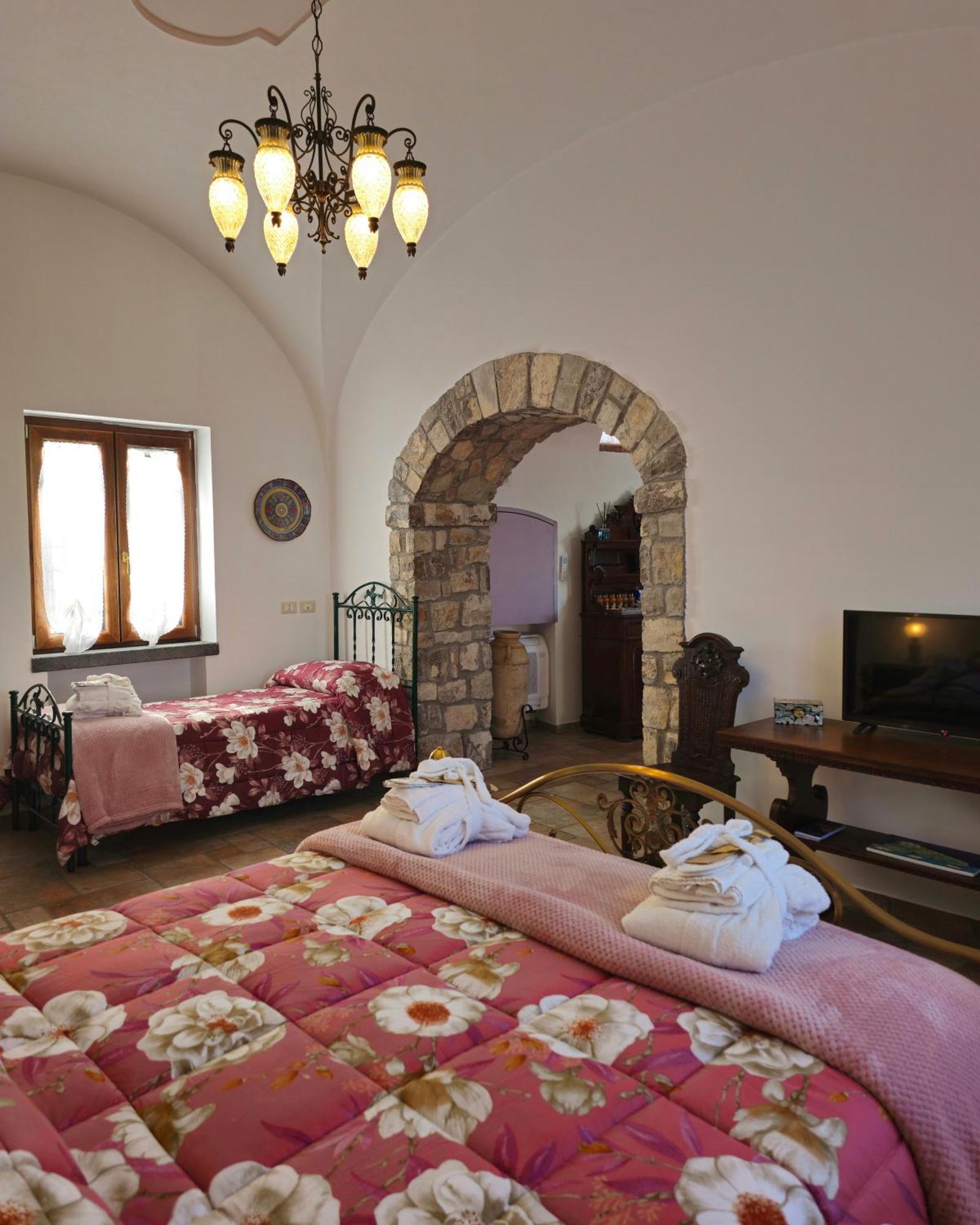 Casale Di Lusso Panoramico Villa Lettere Luaran gambar